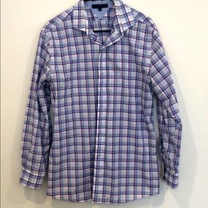 LAST CALLTommy Hilfiger | Purple Plaid Dress Shirt